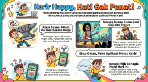 Karir yang Membahagiakan Dimulai dari Minat yang Tulus