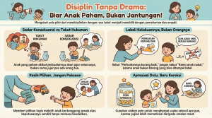 Bukan Takut, Tapi Paham: Cara Mendidik dengan Disiplin Positif